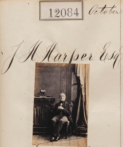 J.H. Harper NPG Ax61760