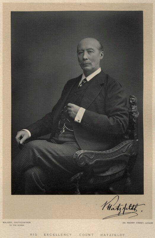 Count paul von hatzfeldt wildenburg npg x9134