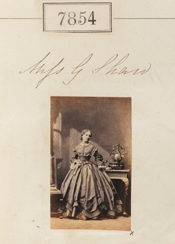 Miss g. shaw npg ax57693