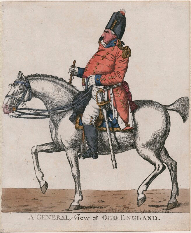 Richard england ('a general view of old england') npg d10869