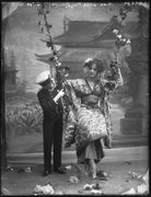 Olive May (née Olive Mary Meatyard), Countess of Drogheda and an unknown boy NPG x127682