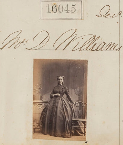 Mrs D. Williams NPG Ax63971