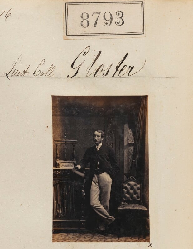 Edward thomas gloster ('lieut coll. gloster') npg ax58616