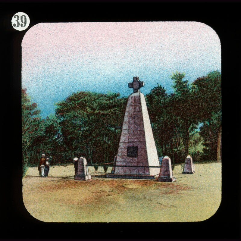 Monument in africa (relates to david livingstone) npg d18412