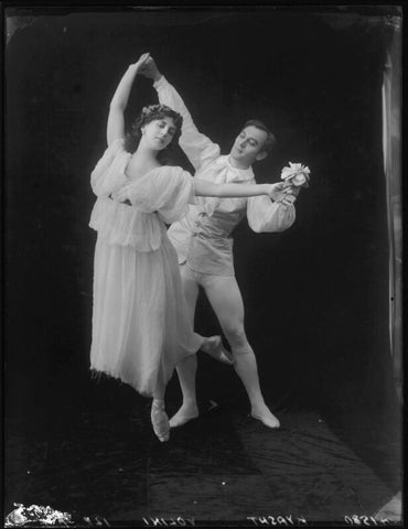 Lydia Kyasht; Alexandre Volinine (né Aleksandr Volinin) in 'First Love' NPG x101604