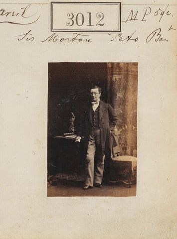 Sir (Samuel) Morton Peto, 1st Bt NPG Ax52415