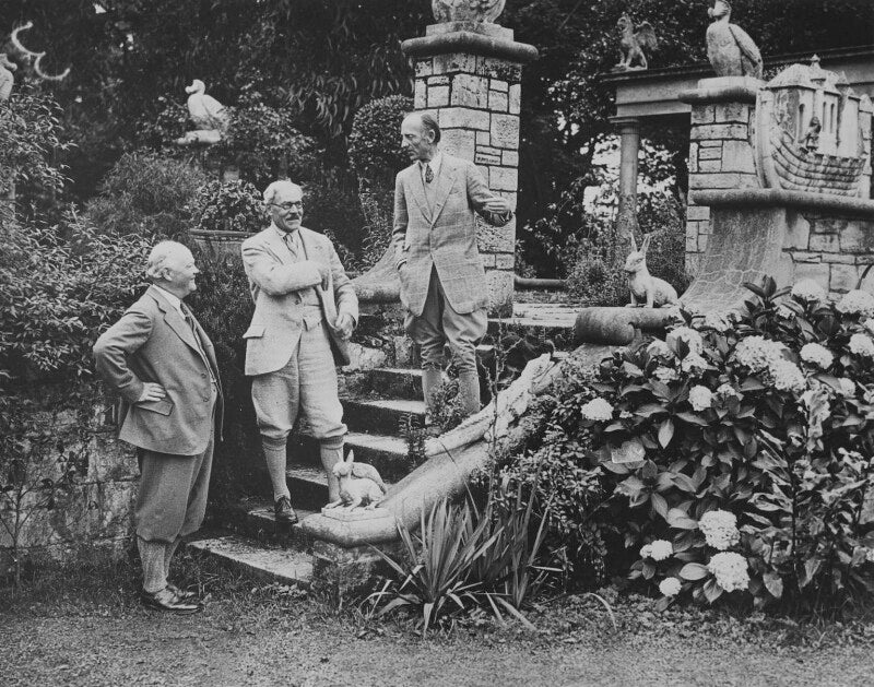 Douglas mcgarel hogg, 1st viscount hailsham; ramsay macdonald; charles stewart henry vane tempest stewart, 7th marquess of londonderry npg x198393