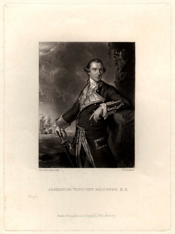 Alexander hood, 1st viscount bridport npg d813