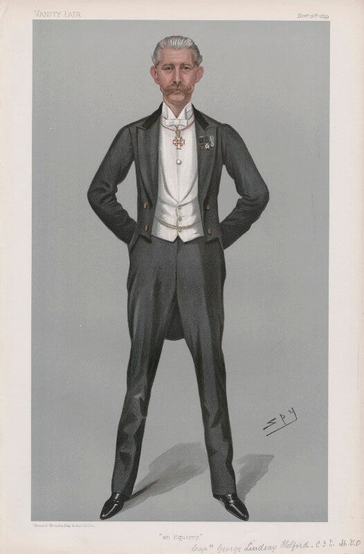 Sir george lindsay holford ('men of the day. no. 765.') npg d44987