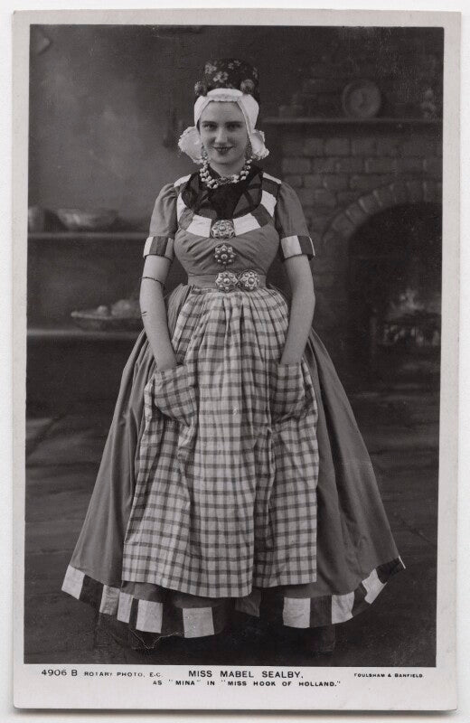 Mabel sealby as mina in 'miss hook of holland' npg x139757