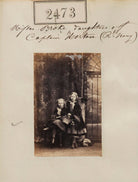 Frederica Mary Horatia (née Vere-Broke), Lady Loraine; Jane Anne (née Vere-Broke), Lady de Saumarez NPG Ax51862