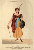Sarah Egerton (née Fisher) as Helen McGregor in Pocock's 'Rob Roy' NPG D10964
