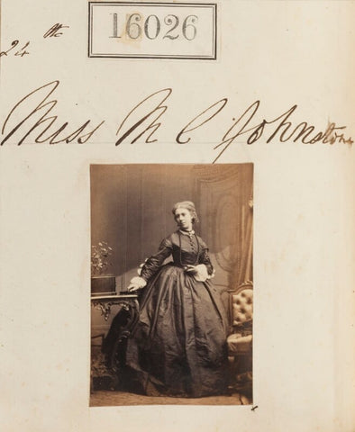 Miss M.C. Johnston NPG Ax63954