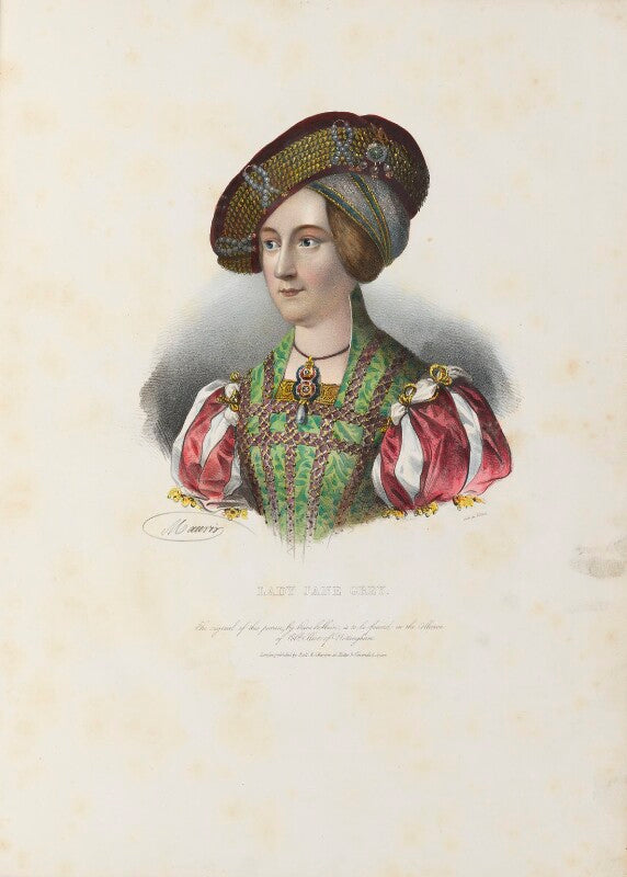 Anne, queen of hungary wrongly identified as lady jane grey npg d34620