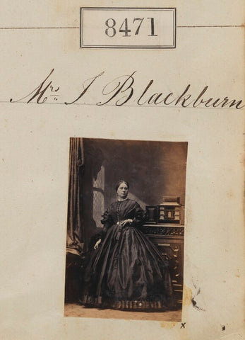 Mrs I? Blackburn NPG Ax58293