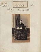 Madeline Honorine (née Dobrowolska), Viscountess Exmouth NPG Ax51390