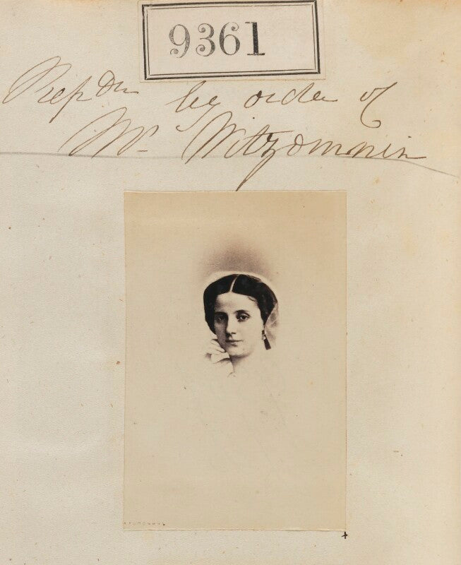 'reproduction by order of mr witzomnin' npg ax59167