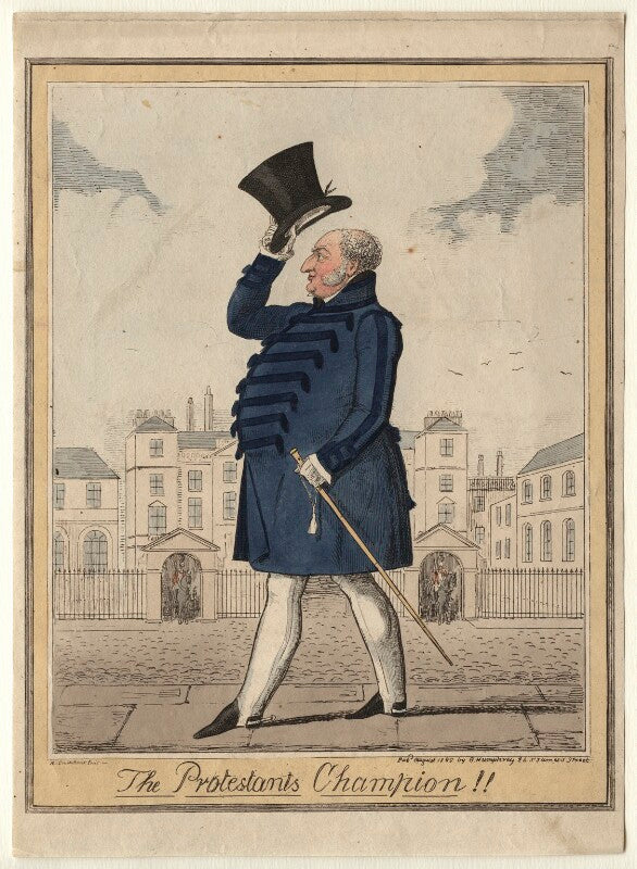 'the protestants champion!!' (prince augustus frederick, duke of sussex) npg d6904