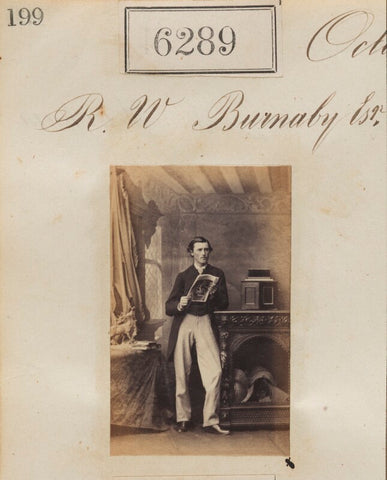 Mr W.R. Burnaby NPG Ax56234