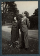 Hester Sassoon (née Gatty); Siegfried Sassoon NPG Ax144015