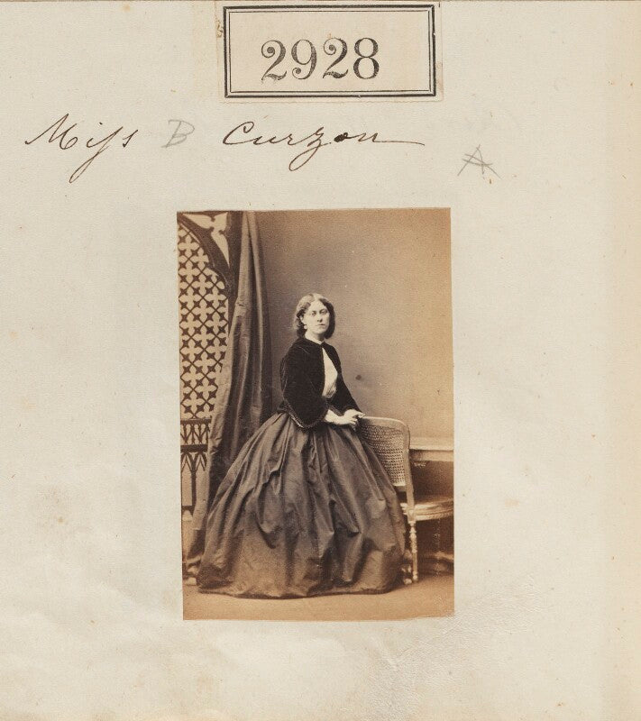 Miss b. curzon npg ax52317