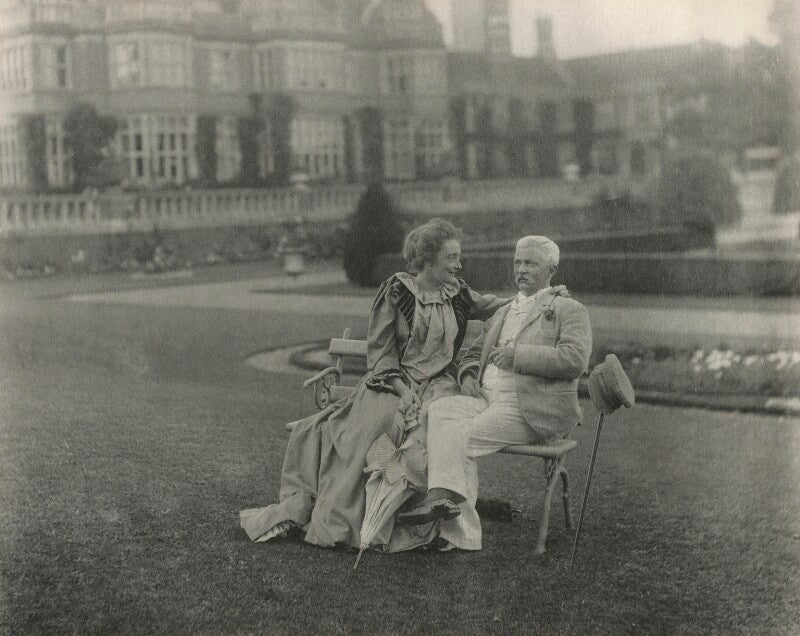 Dorothy (née tennant), lady stanley; sir henry morton stanley npg ax68486