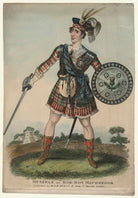 Thomas James Serle as Rob Roy Macgregor NPG D21132