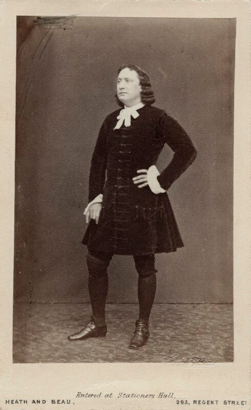 Charles albert fechter as lagardere in 'the duke's motto' npg ax11954