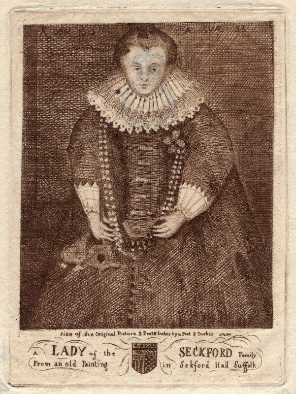 Unknown lady of the seckford family npg d16514