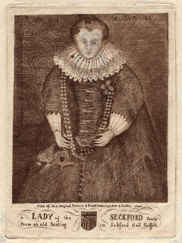 Unknown lady of the Seckford family NPG D16514