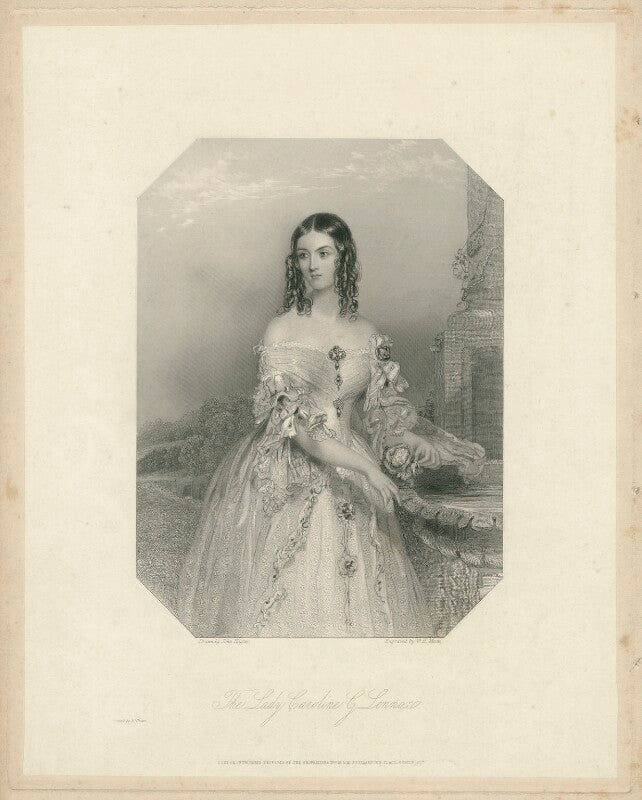 Caroline amelia ponsonby (née gordon lennox), countess of bessborough npg d31729