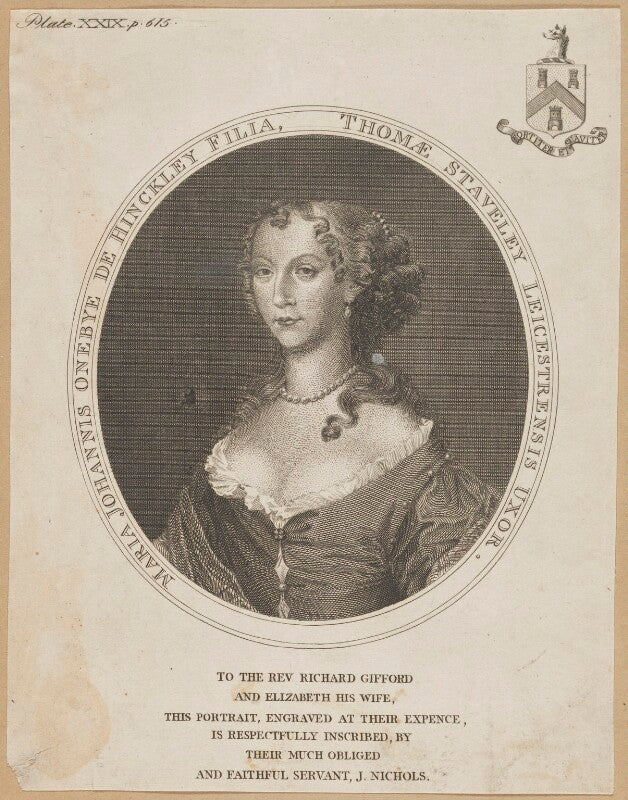 Mary staveley (née onebye) npg d30611