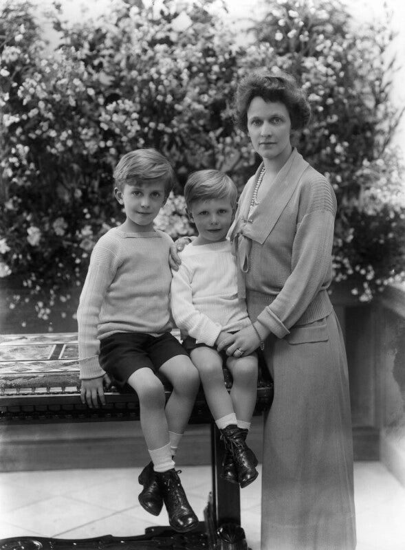 Hon. michael langhorne astor; sir john jacob astor; nancy astor, viscountess astor npg x18823