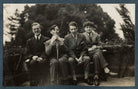 Igor Vinogradoff; Gilbert Spencer; Walter James Redfern Turner; Mark Gertler NPG Ax142497