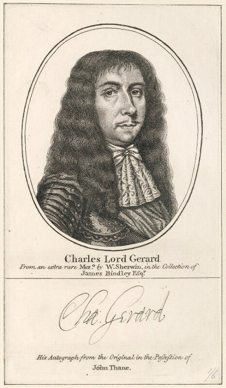 Charles gerard, 1st earl of macclesfield npg d29427