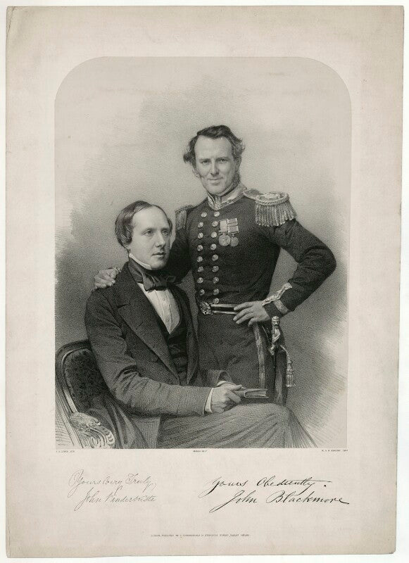 John vandersuste; john blackmore npg d31803