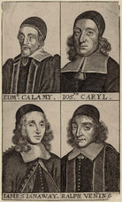 Ralph Venning; Joseph Caryl; Edmund Calamy; James Janeway NPG D29720