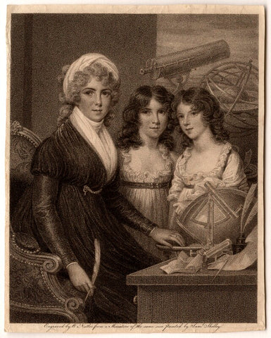 Margaret Bryan with her daughters NPG D8491