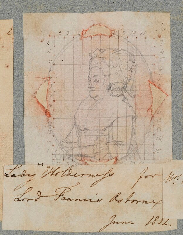 Mary (née doublet), countess of holderness npg d17589