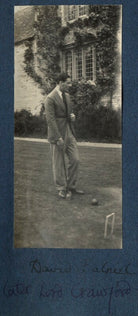 David Lindsay, 28th Earl of Crawford NPG Ax141544