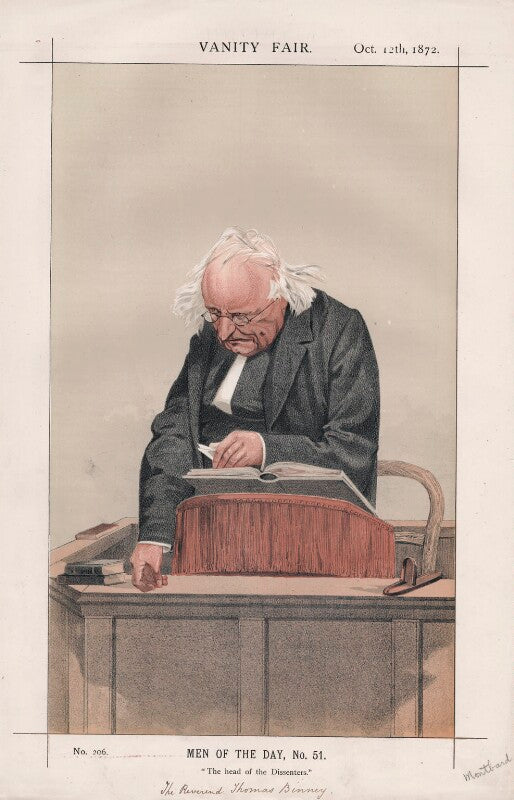 Thomas binney (benny) ('men of the day, no. 51.') npg d43557