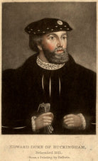 Unknown man engraved as Edward Stafford, 3rd Duke of Buckingham NPG D881