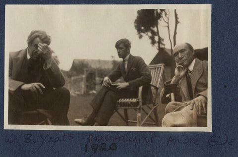 W.B. Yeats; Marc Allégret; André Gide NPG Ax140875