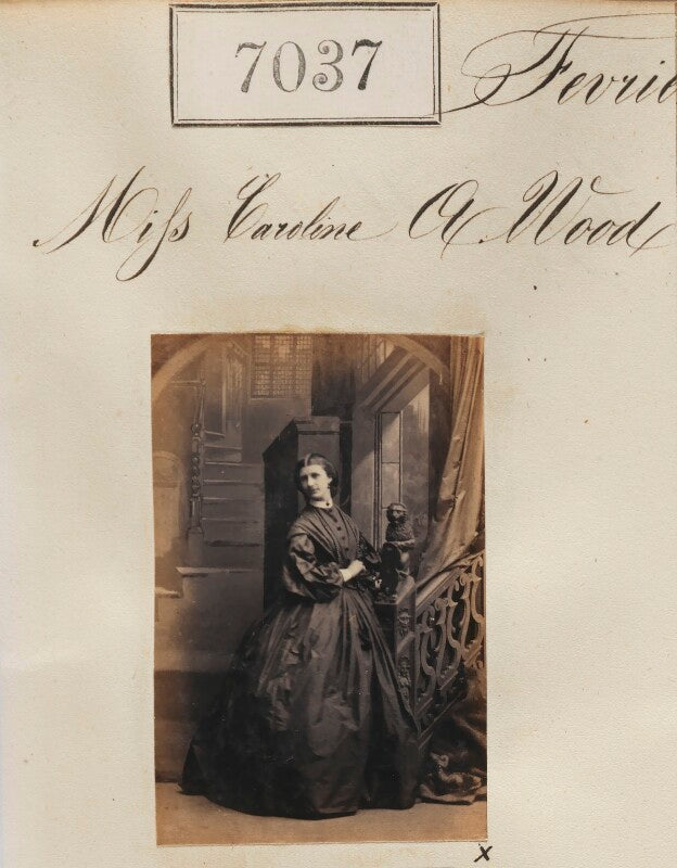 Miss caroline a. wood npg ax56953
