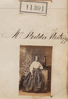 Mrs Stodder Westropp NPG Ax61077