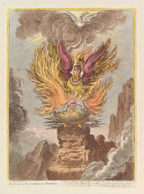 Napoléon bonaparte ('apotheosis of the corsican phoenix') npg d12910