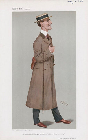 Thomas Evelyn Scott-Ellis, 8th Baron Howard de Walden ('Men of the Day. No. 1015. "He patronises Literature and the Turf, but does not waste his money."') NPG D45327