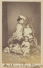 Madeline Caroline Frances Eden Wyndham (née Campbell); Mary Constance Charteris (née Wyndham), Countess of Wemyss; Madeline Pamela Constance Blanche Adeane (née Wyndham) NPG Ax68078