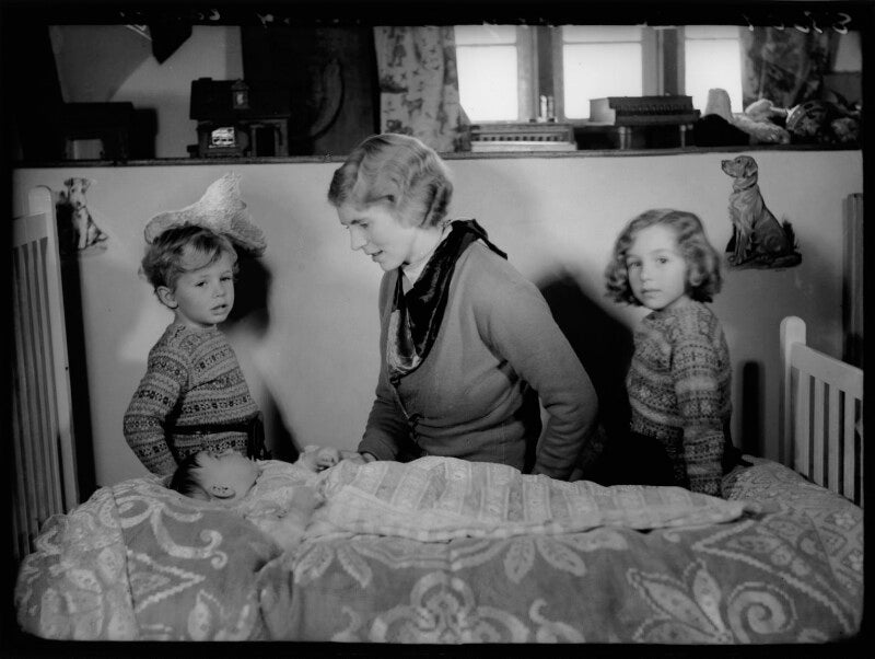 Lady margaret drummond hay (née douglas hamilton) with her children npg x155075
