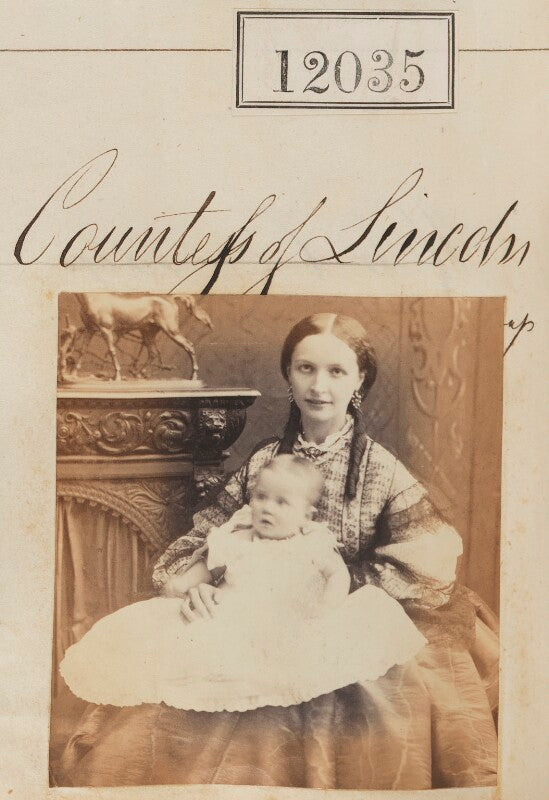 Lady beatrice adeline lister kaye (née pelham clinton); henrietta adela pelham clinton (née hope), duchess of newcastle npg ax61712